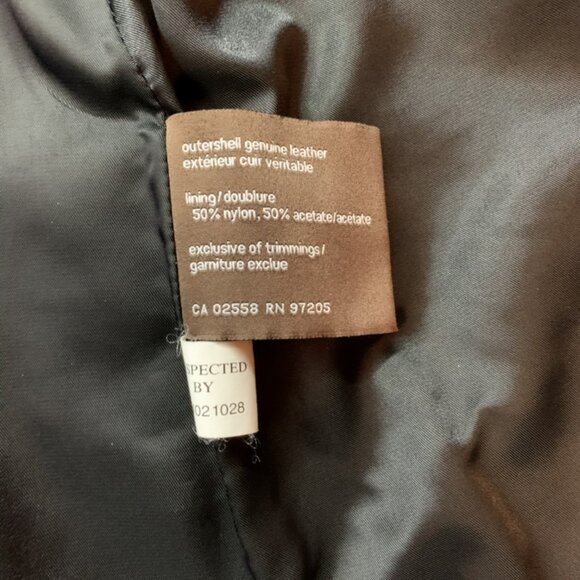 Danier Leather Belted Jacket - Picture 5 of 16